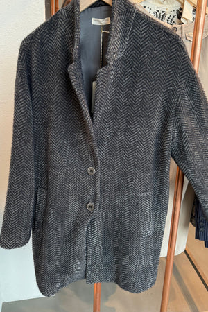 MAISON HOTEL Kurzmantel "MARCEAU" antra twist