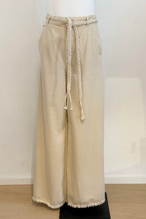 HAPPY HOUSE Le Chino - Jeans "WIDE" sable