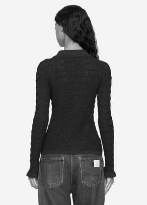 SEA NEW YORK Strickjacke "RUBY" schwarz