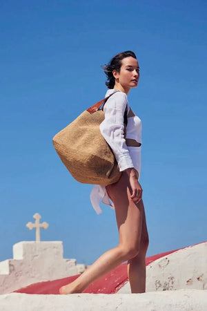 IBELIV "VANILLA" beach chair natural