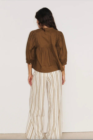 STELLA FOREST cotton blouse "ISOLDE" off-white