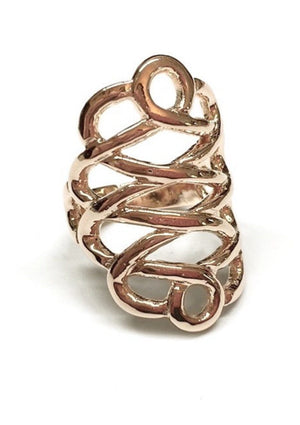 REJANE ROSENBERGER DESIGN Silver Ring "Infinity