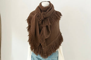 Choice by Réjane Rosenberger Cashmere Poncho navy