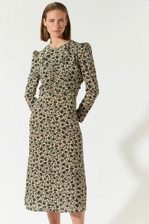 DEA KUDIBAL Seidenkleid "Claudia" Crocus Creme