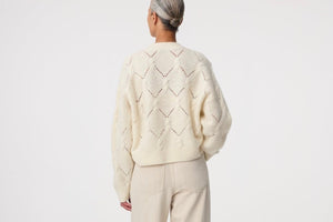 KNIT TED Strickpullover "Gabriel" off-white