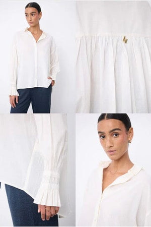NOTSHY cashmere sweater "TINI" beige chiné
