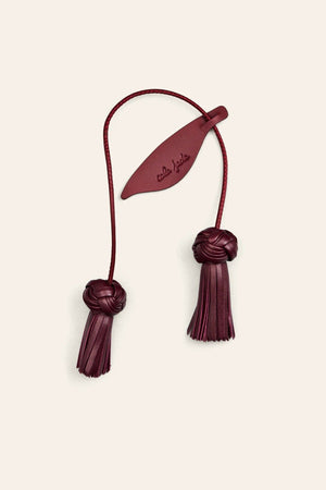 CALAJADE Leather shopper "MISU" MINI - black