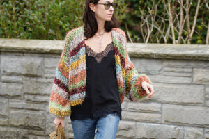 MES DEMOISELLES Seidentop "BARRY" schwarz