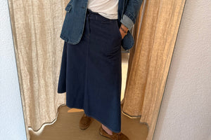 HAPPYHAUS La Jupe "DANAH" indigo