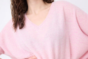 NOTSHY Cashmere Pullover "LUCIEN" pivoine