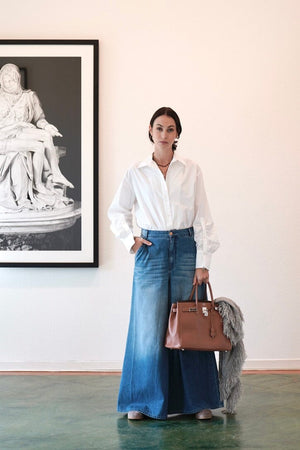 HAPPY HOUSE Le Chino - Jeans "WIDE" sable