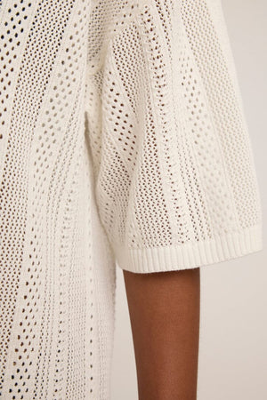 VELVET Baumwollkleid MILA07" off-white