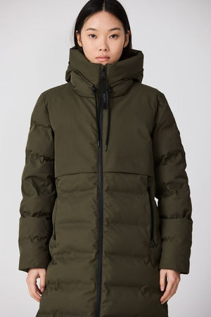 Tantä winter coat "Snestorm" khaki