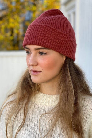 Wool Beanie "Terra" von LE BONNET