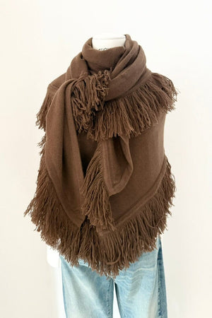 Choice by Réjane Rosenberger Cashmere Poncho navy