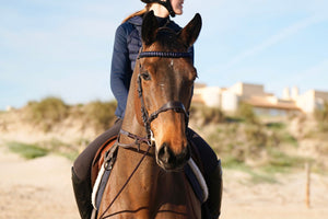 STG EQUESTRIAN by Sandra Riehle - Stirnband darknavy/navy