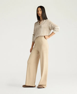 MOMONI Strickhose " CARAMEL" light camel