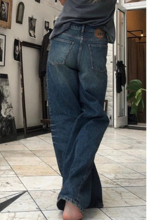 HAPPY HOUSE Le Pantalon - Jeans "PEACOCK" wide