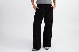 SEA NEW YORK Baumwollhose "Cooper" cordury schwarz