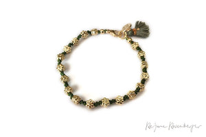 REJANE ROSENBERGER DESIGN Silberarmband "Fleur" geknüpft