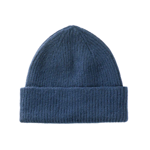 Wool Beanie "Steel" von LE BONNET