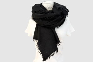 Choice by Réjane Rosenberger cashmere scarf antra (MS-222)