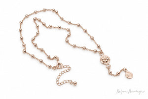 REJANE ROSENBERGER DESIGN silver necklace "Flower