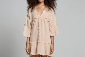 CLARAMONTE "Pablo" leather shopper brown