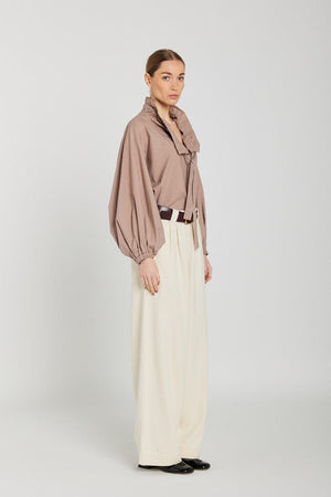 V.DE.VINSTER Baumwollbluse "CLARA" dusty rose