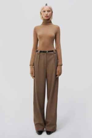 JONATHAN SIMKHAI Rollkragenpullover "DITA" camel