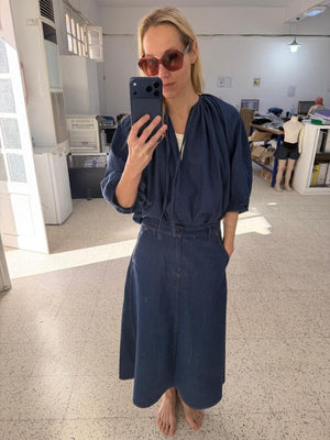 HAPPYHAUS La Jupe "DANAH" indigo