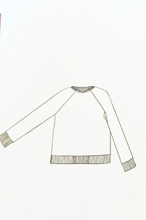 STELLA FOREST cotton blouse "ISOLDE" off-white