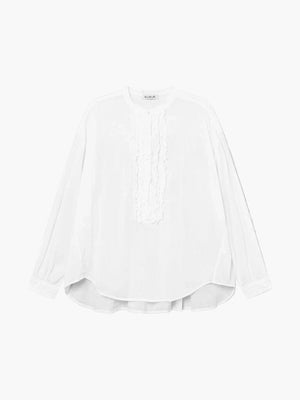 SOSUE Baumwollbluse "Bruna" weiss