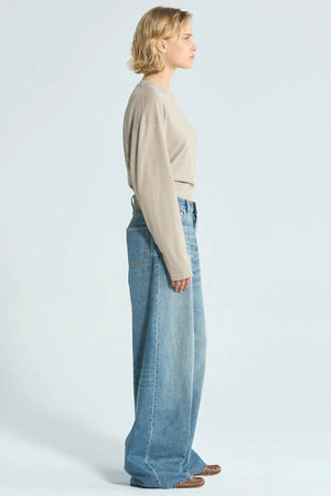 HAIKURE Wide Jeans "BETHANY" skin washed