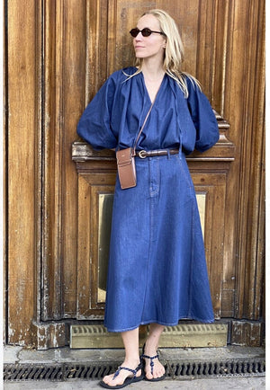 HAPPYHAUS die Bluse "BOHEME" indigo