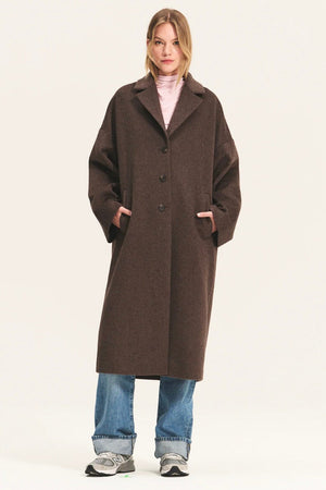 VELVET Wollmantel "LAFAYETTE07" mocha