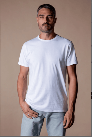 Choice by Réjane Rosenberger MEN T-Shirt "Basic" weiss