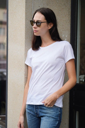 Choice by Réjane Rosenberger T-Shirt "Basic" weiss