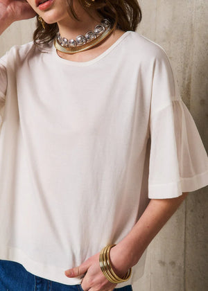 STELLA FOREST T-shirt "SABRINA" white (C)