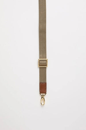 Cotton bag "Palais Royal" large camel stripe