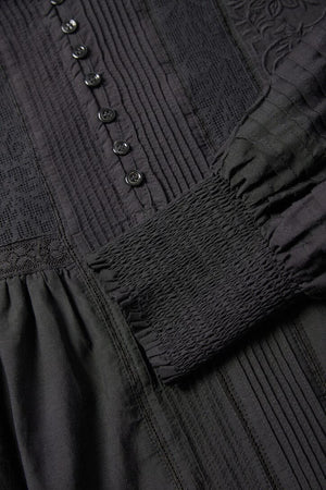 VANESSA BRUNO Baumwollbluse "DAHLIA" schwarz