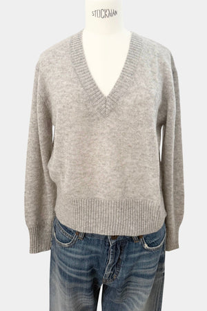 NOTSHY Cashmere Pullover "TINI" gris chiné