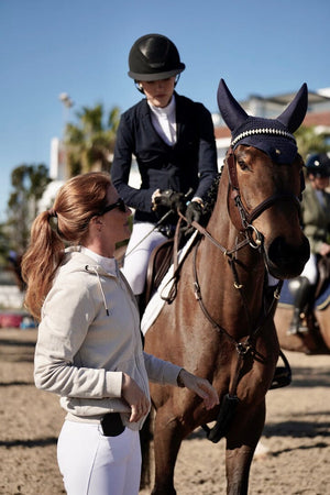 STG EQUESTRIAN by Sandra Riehle - Stirnband black/creme