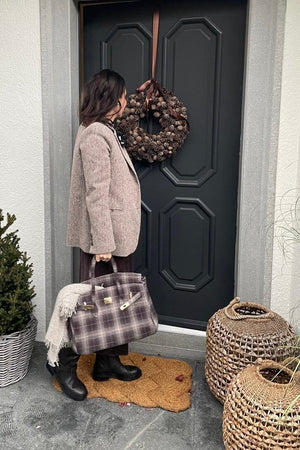 Choice by Réjane Rosenberger Cashmere Poncho light camel