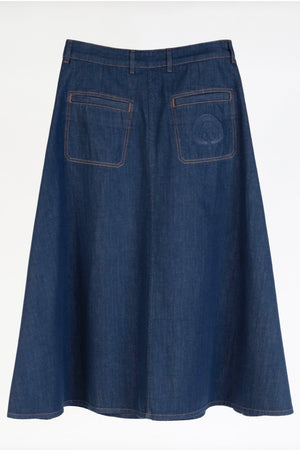 HAPPYHAUS La Jupe "DANAH" indigo