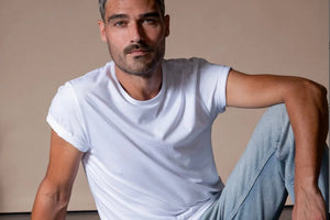 Choice by Réjane Rosenberger MEN T-Shirt "Basic" weiss