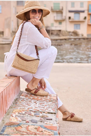 IBELIV "VANILLA" beach chair natural