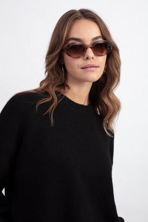 NOTSHY Strickpullover "ELISA" schwarz