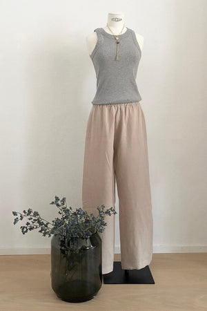 VIA MASINI Baumwollhose "Samira" soia