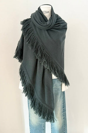 Choice by Réjane Rosenberger Cashmere Poncho black